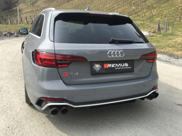 REMUS AxleBack Klappen-Abgasanlage für Audi RS4 B9