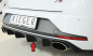 Preview: Rieger Heckdiffusor Diffusor für Seat Leon 5F ST Cupra MATT SCHWARZ 27024