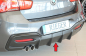 Mobile Preview: Rieger Heckdiffusor Diffusor für BMW 1er F20 F21 MATT SCHWARZ 35069