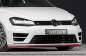 Preview: Rieger Frontspoiler Spoiler für VW Golf 7 R R-Line MATT SCHWARZ 59566