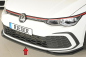 Preview: Rieger Frontspoiler Spoiler für VW Golf 8 GTI GTD MATT SCHWARZ 59609