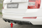 Preview: Rieger Heckdiffusor passend für Skoda Octavia 5E PDC 13- glanzschwarz