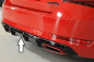 Preview: Rieger Heckdiffusor passend für Skoda Superb AHK 200/206KW 3T/3V glanzschwarz