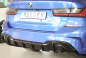 Preview: Rieger Heckdiffusor Diffusor für BMW 3er G20 G21 GLANZ SCHWARZ 88305