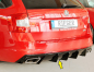 Preview: Rieger Heckdiffusor V2 passend für Skoda Octavia RS 5E mit AHK 13- glanzschwarz
