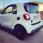 Preview: Heckdiffusor passend für Smart fortwo 453 2014-2024 in GLANZ SCHWARZ