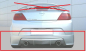 Preview: Heckdiffusor Diffusor Ansatz Heckschürzenansatz Duplex passend für Opel Tigra TwinTop