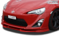 Preview: RDX Frontspoiler Spoiler Lippe für Toyota GT86 12-16