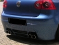 Preview: Heckdiffusor Diffusor Ansatz Heckschürzenansatz passend für VW Golf V