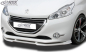 Mobile Preview: RDX Frontspoiler Spoiler Lippe für Peugeot 208 12-19
