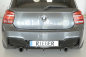 Preview: Rieger Heckdiffusor Diffusor für BMW 1er F20 F21 M135i GLANZ SCHWARZ 88062
