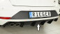 Preview: Rieger Heckdiffusor Diffusor für Seat Leon 5F ST FR FL AHK GLANZ SCHWARZ 88176