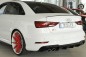 Preview: Rieger Heckdiffusor Diffusor für Audi S3 8V GLANZ SCHWARZ 88185