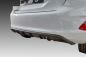 Preview: Heckdiffusor passend für Ford Fiesta 8 17-21 in GLANZ SCHWARZ