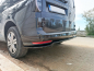 Preview: Heckdiffusor passend für VW Caddy 2021- und Ford Transit Connect 2024- in GLANZ SCHWARZ