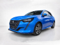 Preview: Frontspoiler passend für Peugeot 208 2019- (auch für Facelift ab 2023) in GLANZ SCHWARZ