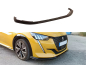 Preview: Frontspoiler passend für Peugeot 208 GT und GT-Line 7/19-23 in GLANZ SCHWARZ