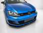 Preview: Frontspoiler passend für VW Golf 7 GTI GTD 2013-2016 in GLANZ SCHWARZ