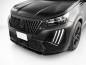 Preview: Frontspoiler passend für Peugeot 2008 2023- in GLANZ SCHWARZ