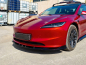 Preview: Frontspoiler passend für Tesla Model 3 2023- in GLANZ SCHWARZ