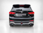 Preview: Heckdiffusor passend für MG ZS 2024- GLANZ SCHWARZ