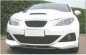 Preview: Frontspoiler mit Carbon-Überzug passend für Seat Ibiza 08-01/12