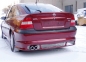 Preview: Heckdiffusor Diffusor Ansatz Heckschürzenansatz passend für Opel Vectra B bis 2/99