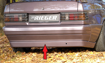 Rieger Heckdiffusor passend für Mercedes 190er W201 ab 1988-