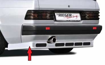 Rieger Heckdiffusor passend für Mercedes 190er W201 ab 1988-