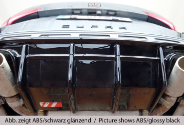 Preview: Rieger Heckdiffusor passend für Seat Ateca Cupra AHK glanzschwarz