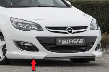 Rieger Frontspoiler Spoiler für Opel Astra J FL 51320