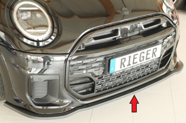 Rieger Frontspoiler passend für Mini Cooper JCW Trim mattschwarz