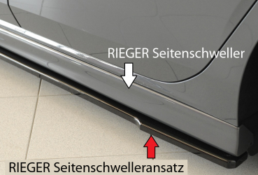 Rieger Seitenschweller Schweller Ansatz XS für Seat Leon 5F / VW Golf 7 8 88211