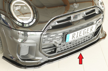 Rieger Frontspoiler passend für Mini Coper JCW Trim glanzschwarz