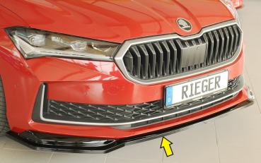 Rieger Frontspoiler passend für Skoda Superb NZ/3Y 23- glanzschwarz