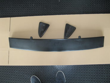 Dachspoiler Heckspoiler Spoiler mit Flaps in Carbon-Überzug passend für Renault Clio III 05-12