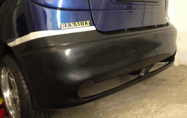 Preview: Heck Stoßstange hinten Heckschürze passend für Renault Megane I Cabrio
