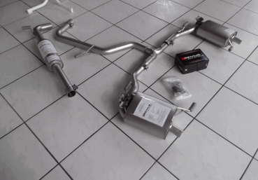 REMUS Klappen-Abgasanlage CatBack für Skoda Octavia RS 5E mit EG-Zulassung