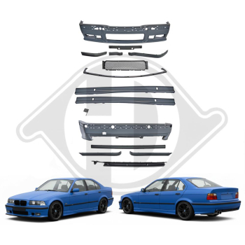 Preview: Bodykit in EVO Optik für BMW 3er E36 90-99 1213450 ohne ABE