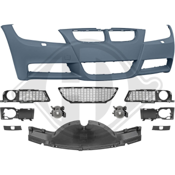 Front Stoßstange vorne passend für BMW 3er E90 E91 05-08 1216550 mit ABE