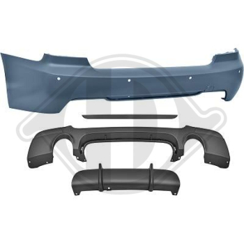 Heck Stoßstange hinten passend für BMW 3er E92 E93 10-14 1216856 mit ABE
