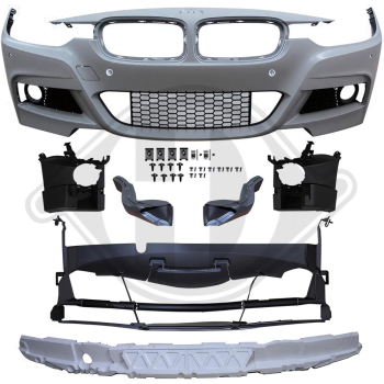 Front Stoßstange vorne passend für BMW 3er F30 F31 11-19 1217253 ohne ABE