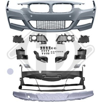 Front Stoßstange vorne passend für BMW 3er F30 F31 15-19 1217253 mit ABE