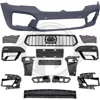Front Stoßstange vorne passend für BMW 5er G30 G31 20-23 1226253 mit ABE