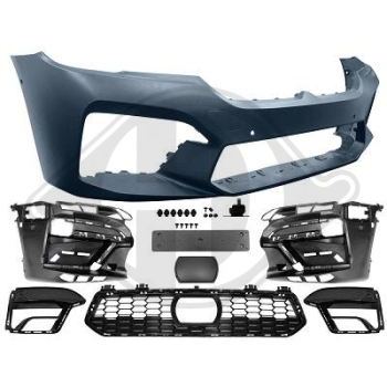 Front Stoßstange vorne passend für BMW 5er G30 G31 20-23 1226452 mit ABE