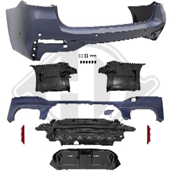 Heck Stoßstange hinten passend für BMW 5er G31 20-23 1226755 ohne ABE