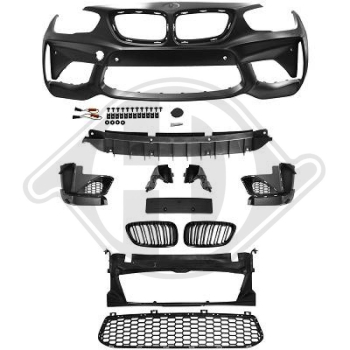 Front Stoßstange vorne passend für BMW 1er F20 F21 15-19 1235251 mit ABE