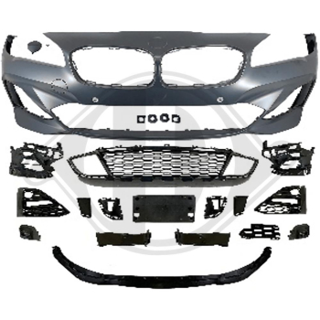 Front Stoßstange vorne passend für BMW 2er F45 F46 18-22 1235350 mit ABE