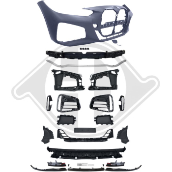 Front Stoßstange vorne passend für BMW 4er G22 G23 21- 1246251 mit ABE