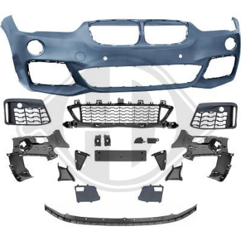 Front Stoßstange vorne passend für BMW X1 F48 15-19 1266351 mit ABE